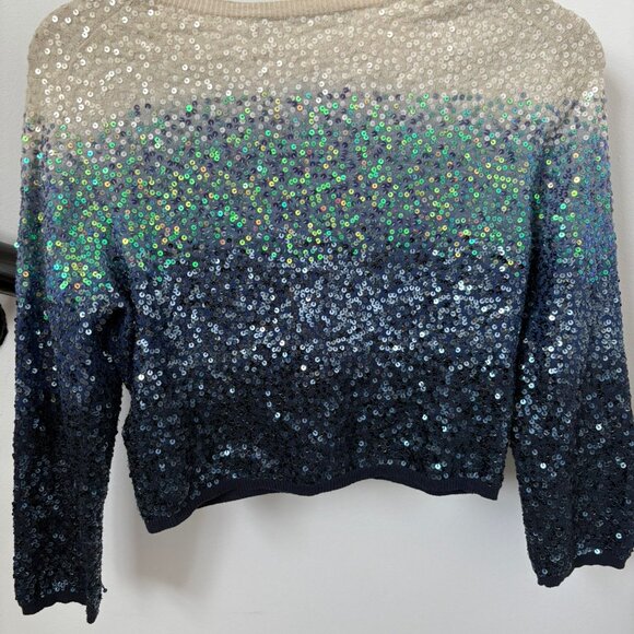sequinned, gradient cardigan - Picture 2 of 4